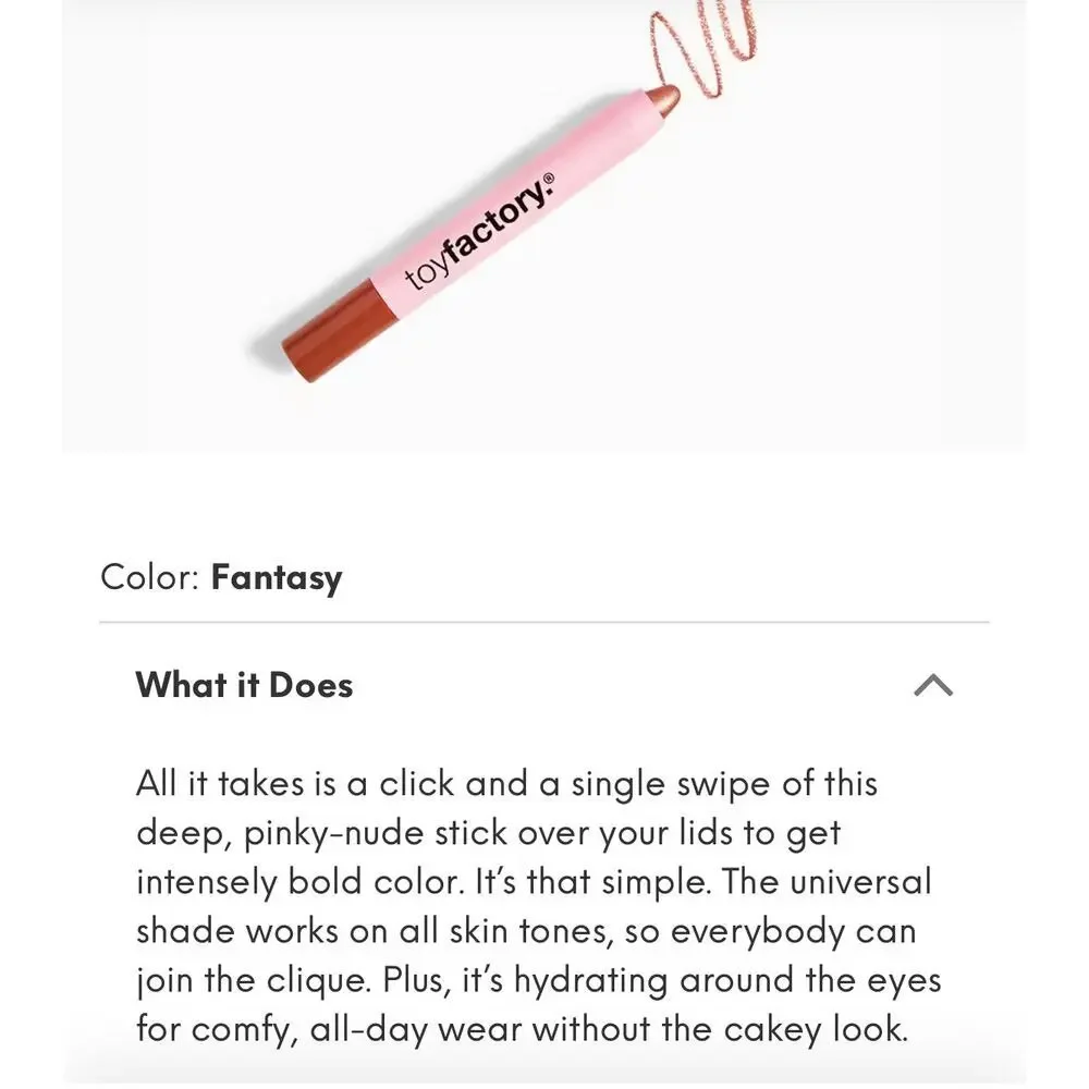 🇺🇸  BUNDLE ONLY - 5/$15 - Toy Factory Clique Lip Crayon Stick
